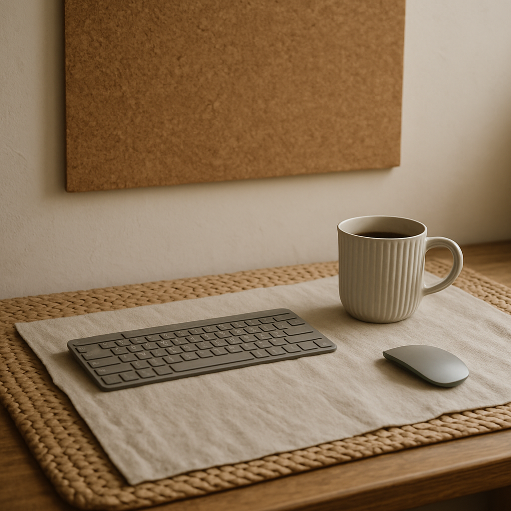 The Role of Textures in Creating a Visually Engaging Desk Setup