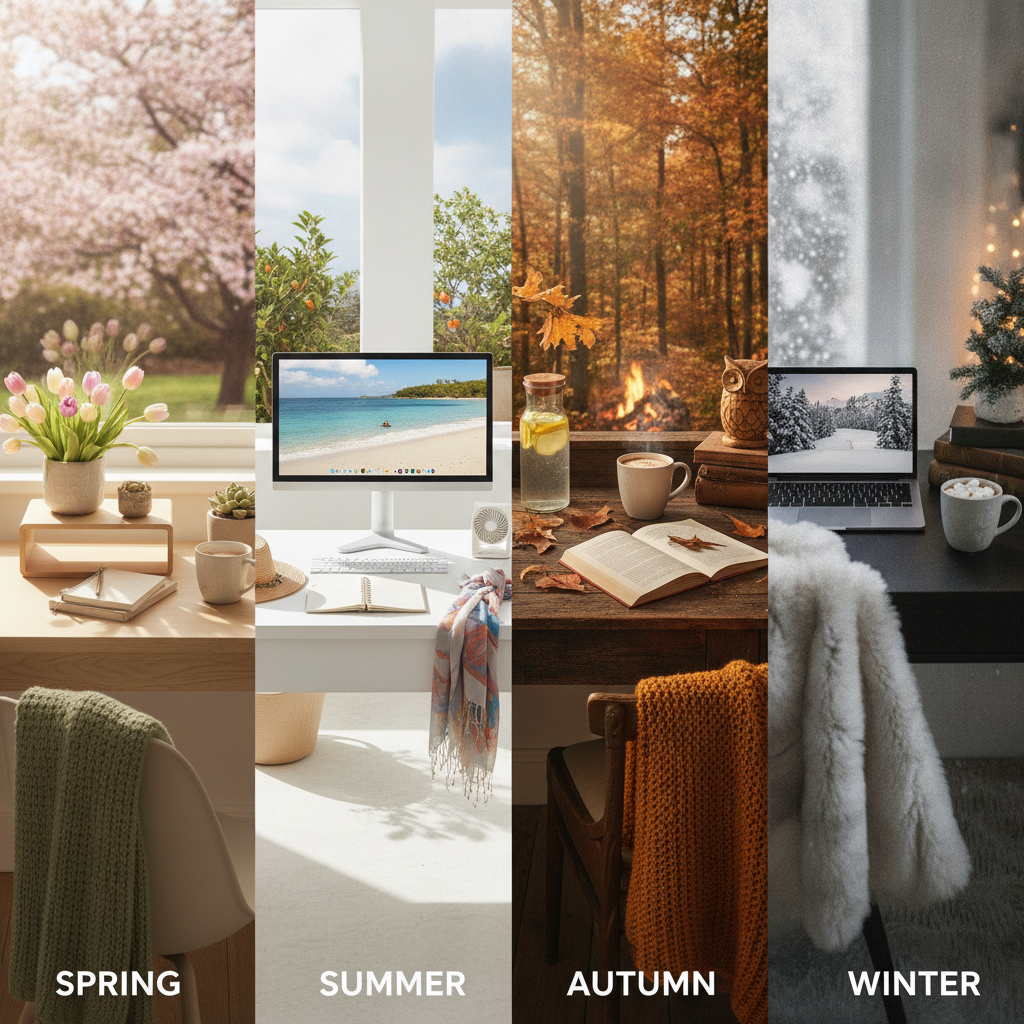 Seasonal Desk Refreshes: Updating Your Workspace for Each Season