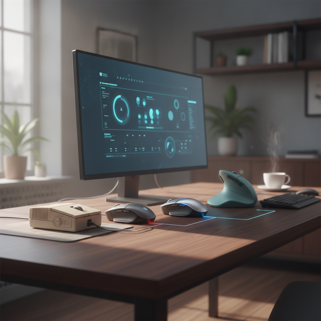 The Evolution of the Computer Mouse: From Ball to Wireless Ergonomic Designs